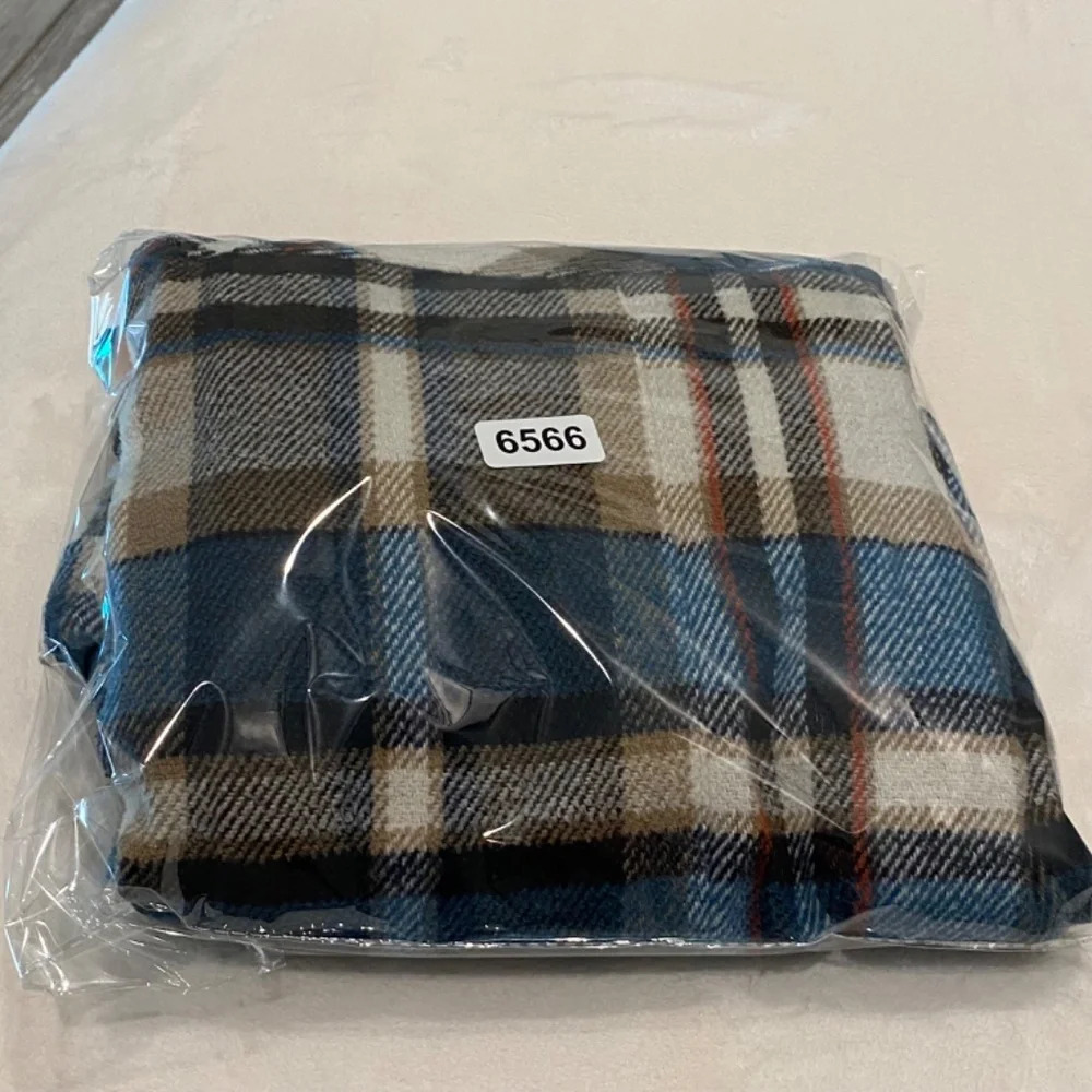 Zara Womens Plaid Shacket, Multicolored 16566 - Picture 9 of 10
